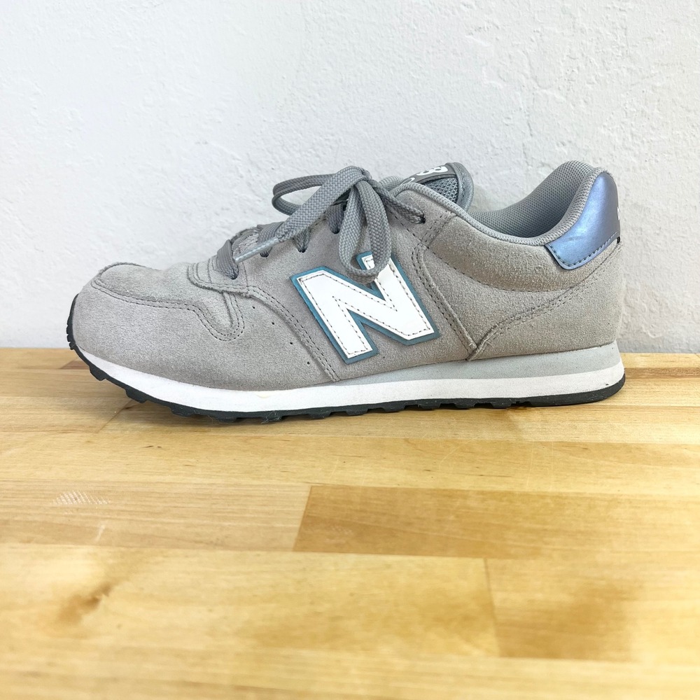 New Balance 500 Womens Grey Suede Low Top Retro Sneakers GW500GKG Size‎ 7